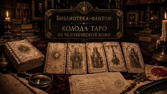 Библиотека-фантом: колода Таро из человеческой кожи