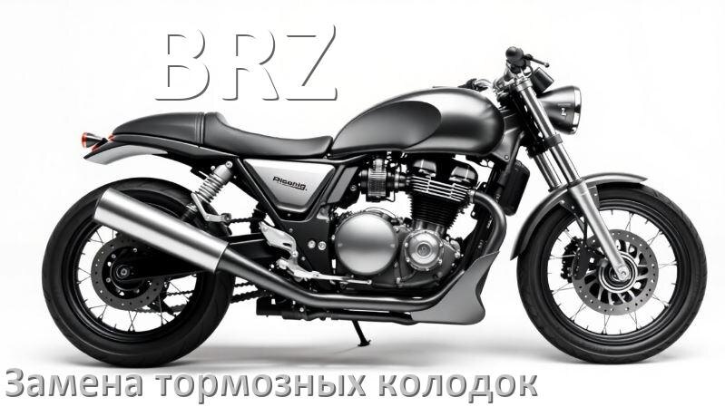 
Замена тормозных колодок мотоцикла BRZ самому