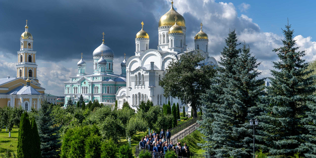 В день памяти преподобного Серафима Саровского Патриарх Кирилл совершил Литургию в Серафимо-Дивеевском монастыре