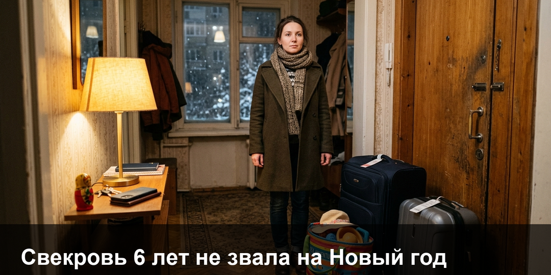 Свекровь 6 лет не звала меня на Новый год - я увезла детей на море