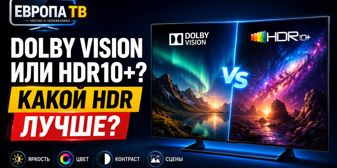 Dolby Vision или HDR10+: какой формат HDR лучше