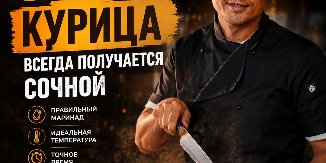 6 приемов, благодаря которым курица всегда получается сочной