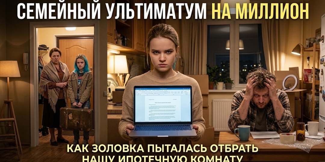 Комната для «поисков себя»: как родственники мужа решили переписать нашу ипотечную двушку