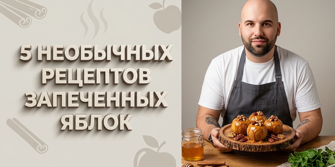 5 Королевских рецептов запеченных яблок: секреты идеального осеннего десерта
