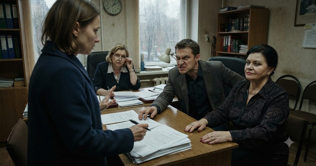 «Подпиши отказ, ты же мать, тебе для ребенка ничего не жалко!» — муж и свекровь делят квартиру еще до развода