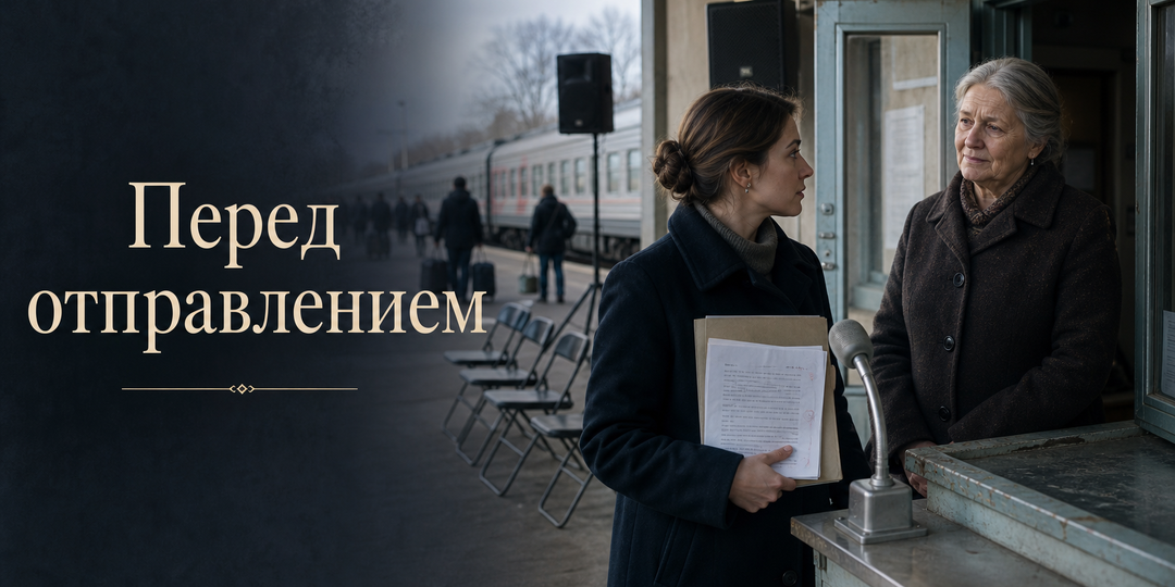 Перед отправлением