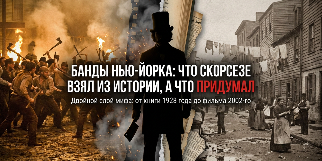 Банды Нью-Йорка: что Скорсезе взял из истории, а что придумал