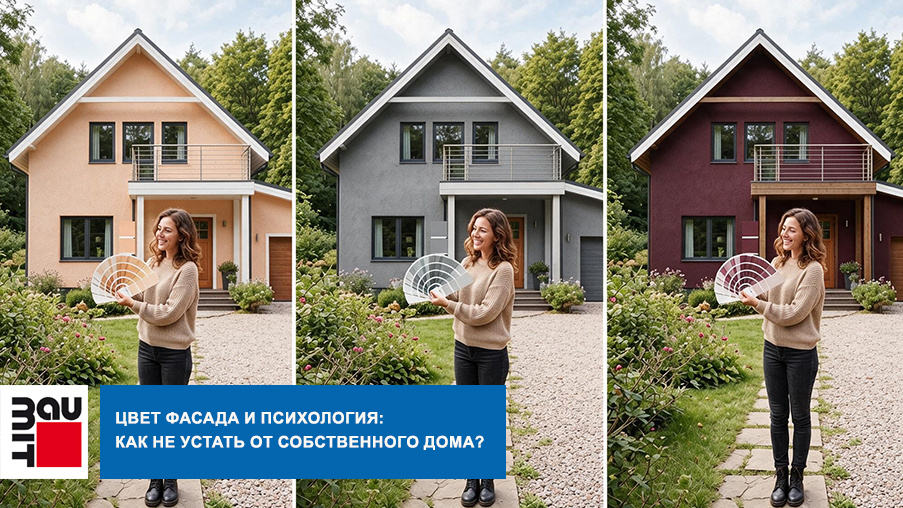 Цвет фасада и психология: как не устать от собственного дома?