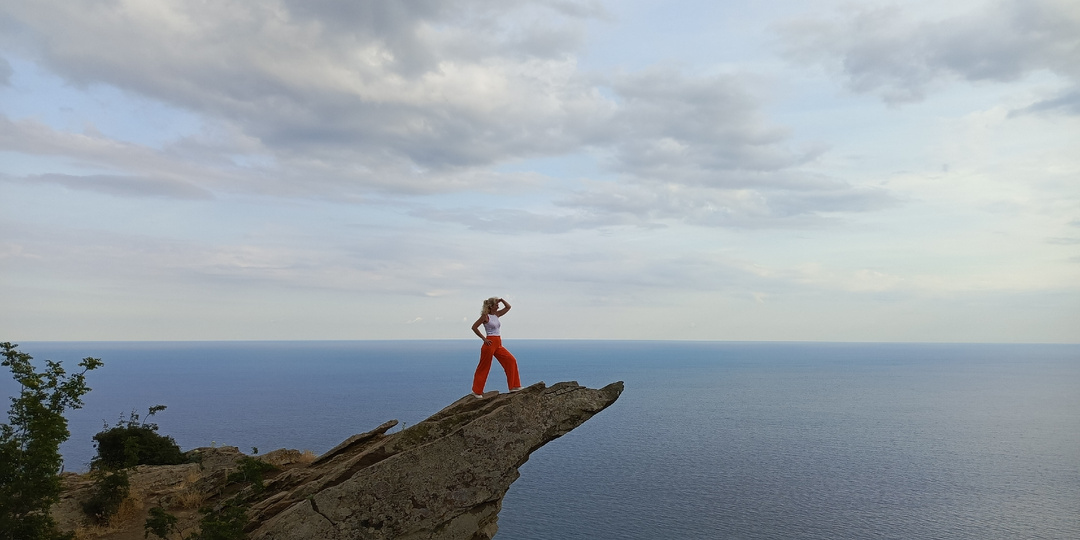Крымский Язык тролля- как мы на него из Морского ходили.