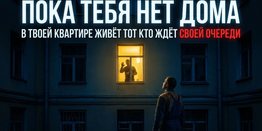 Я вернулся со смены, а в моих окнах горел свет. Дверь мне открыл я сам и сказал: ты чего припёрся, я уже дома.