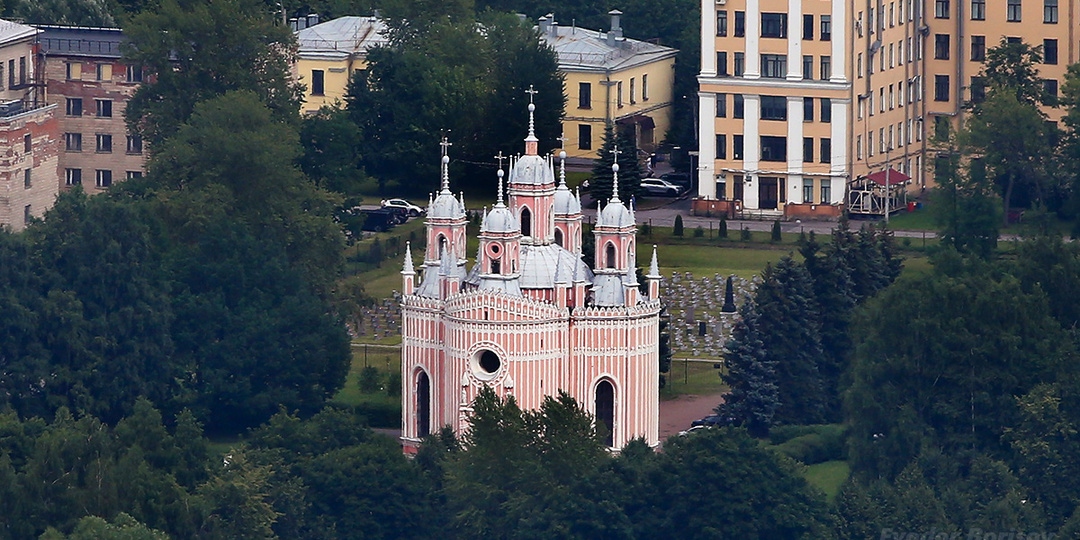 Чесменская церковь. Фото с историей.
