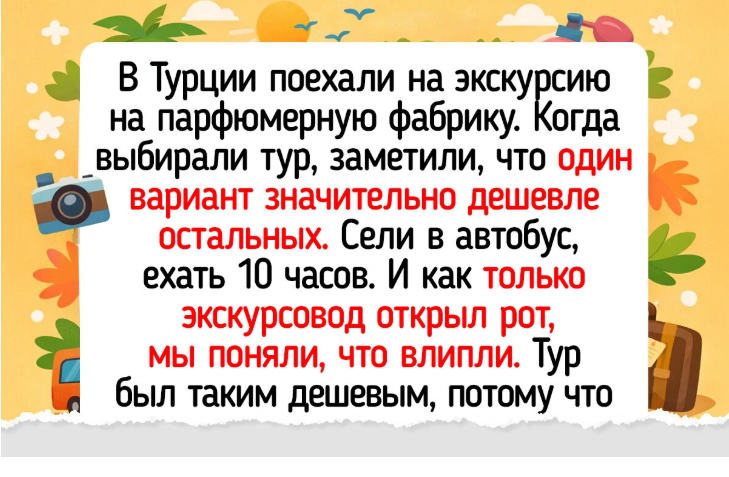 8 случаев, когда экономия в отпуске обернулась неожиданным поворотом
