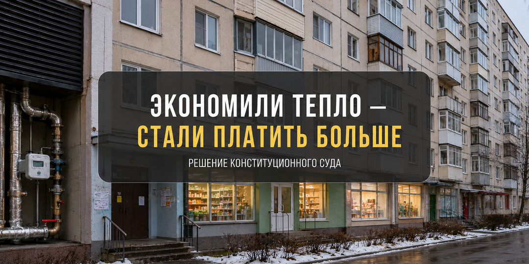 Экономили тепло, но стали платить больше: Конституционный Суд исправил расчёт
