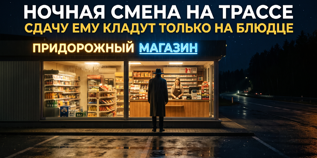 В нашем магазине у кассы двадцать лет стоит блюдце. Не для мелочи. Для того, кто приходит в четыре утра.