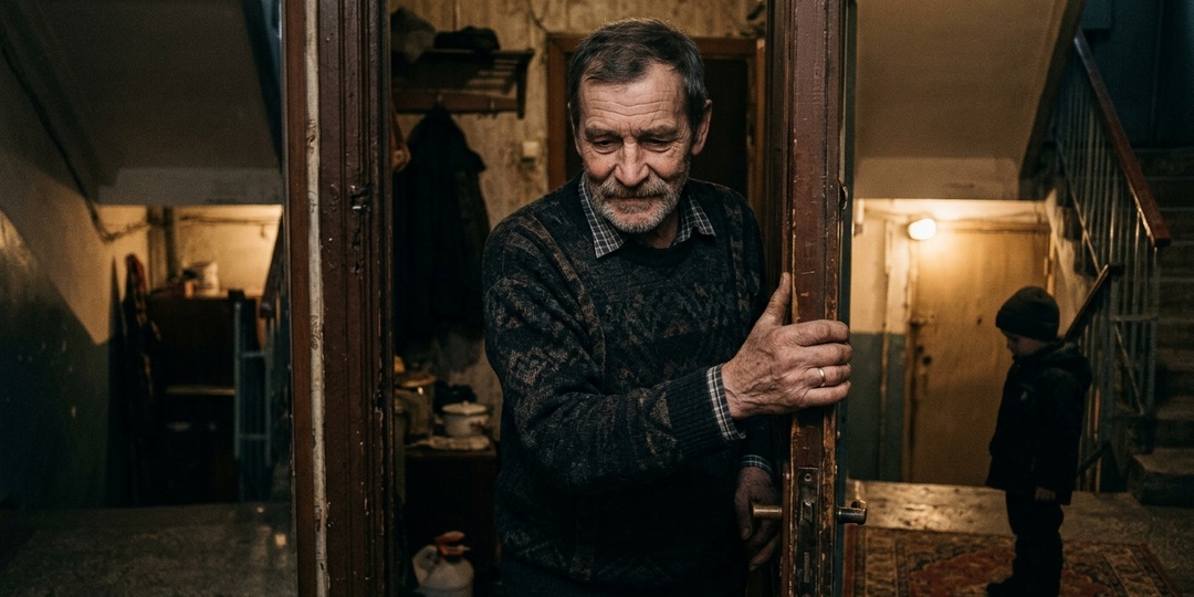 «Я не твой дед, малой. Отстань» — проворчал я и захлопнул дверь. Через неделю мальчишка снова пришёл, и его слова перевернули мою жизнь
