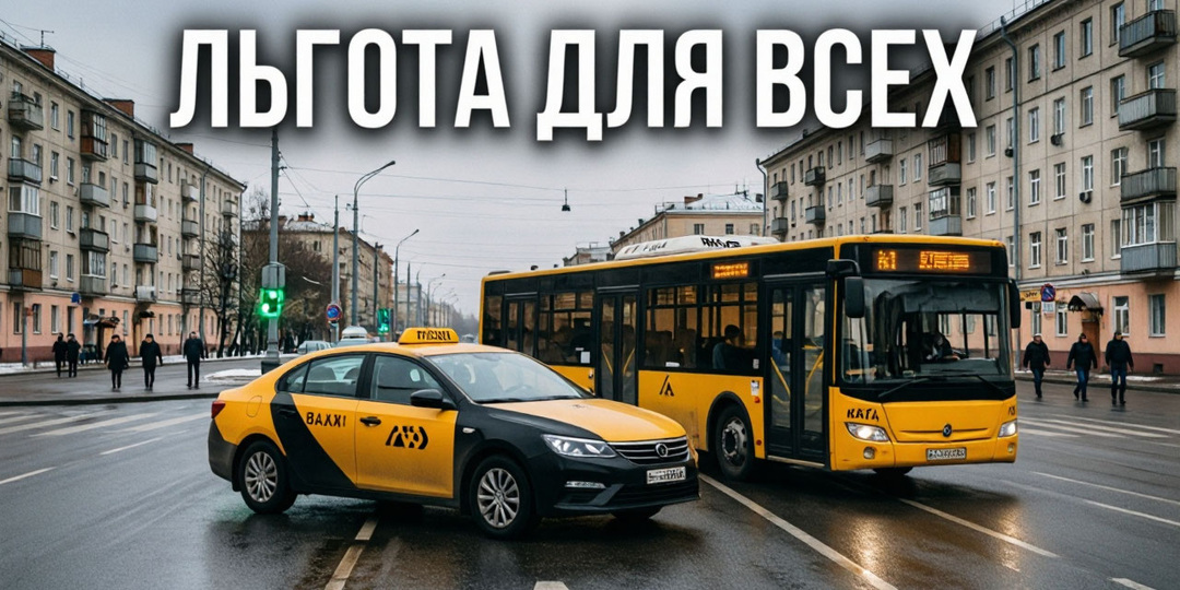 Такси по цене автобуса: кому Минтранс выписал льготу и кто за неё заплатит
