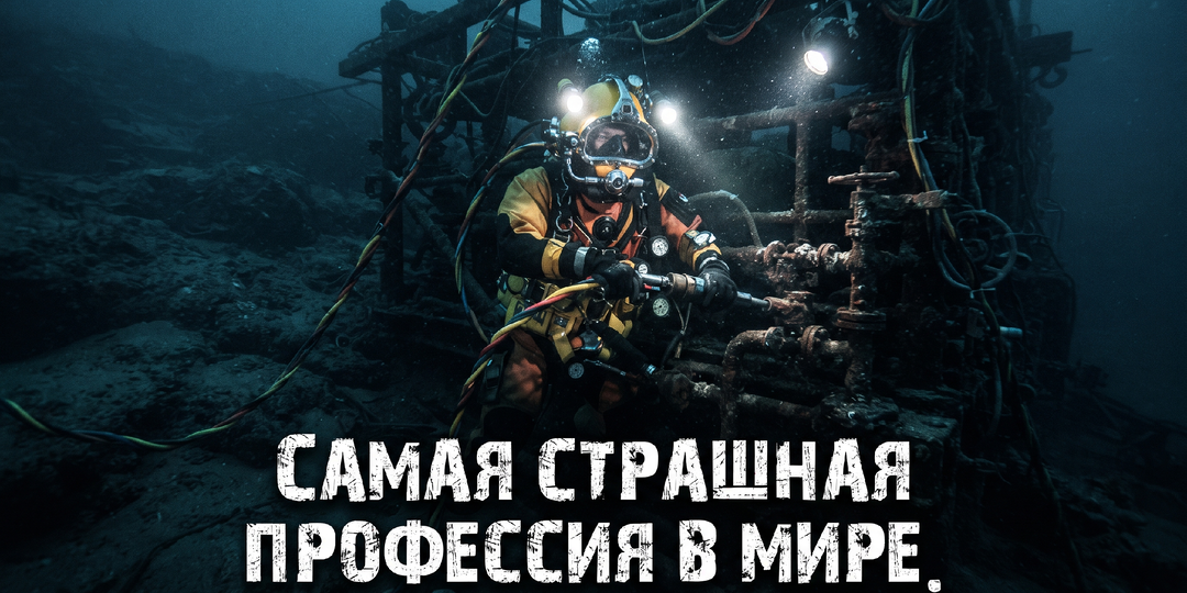 Самая страшная профессия в мире: водолаз глубоководник