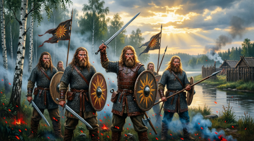 ⚔️ Непобедимые русы: Секрет военной машины, которой боялись даже византийцы