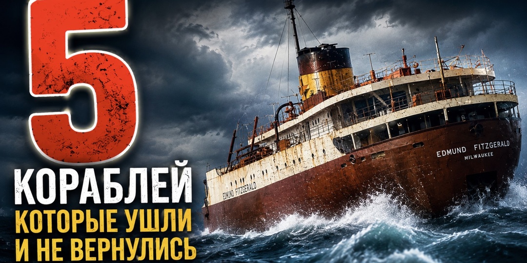 5 кораблей, которые ушли в море и больше не вернулись