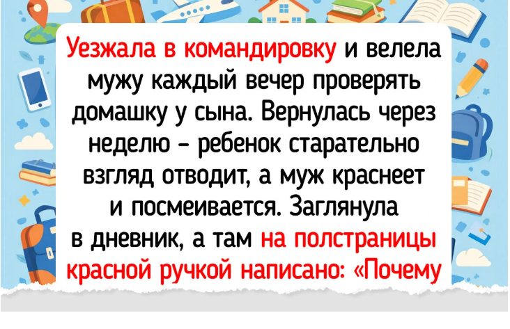 9 случаев, когда замечание в дневнике стало любимой семейной байкой