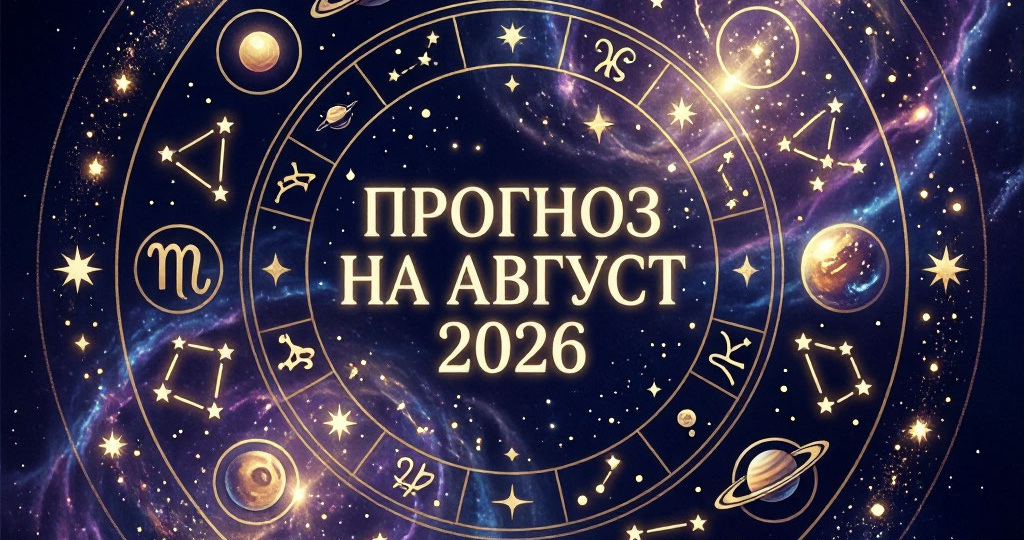 Астропрогноз на август 2026 года