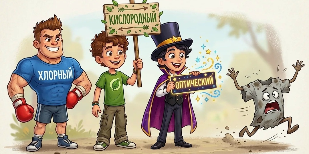 Химия против пятен: разоблачение суперспособностей разных отбеливателей