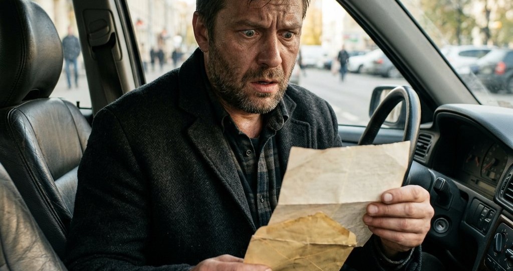 Третье письмо муж открыл в машине. Он думал, что там завещание — но ошибся