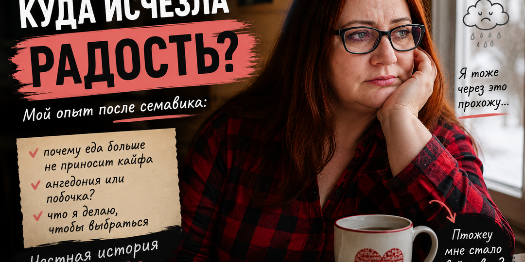 Семавик убрал не только аппетит. К этому я была не готова