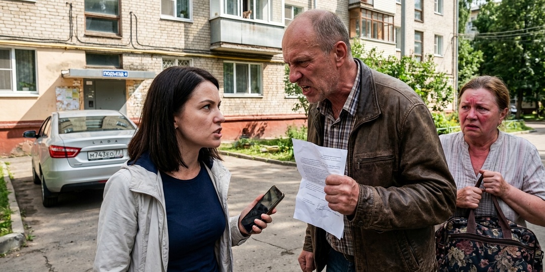 Бывший муж приехал за моей долей с решением суда