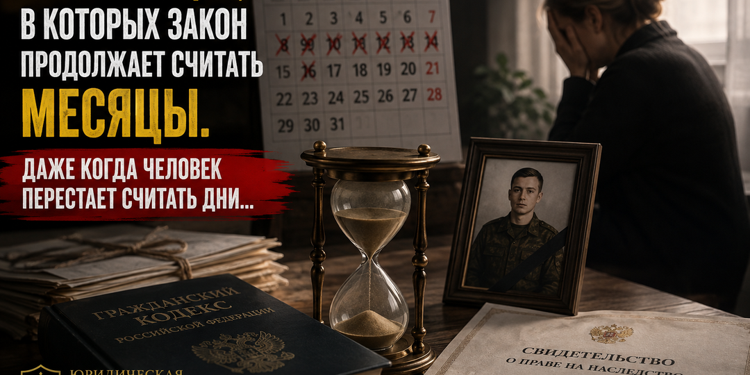 Есть ситуации, в которых закон продолжает считать месяцы. Даже когда человек перестаёт считать дни.