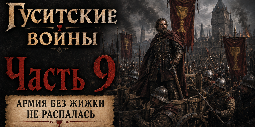 Гуситские войны. Часть 9: армия без Жижки не распалась