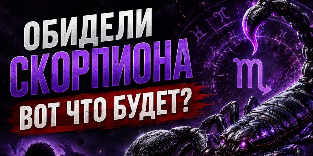 Обидели Скорпиона? Вот что будет!