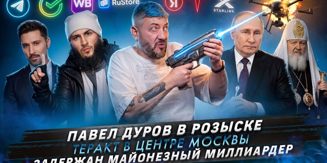 № 745 Павел Дуров в розыске / Теракт в центре Москвы / Задержан майонезный миллиардер