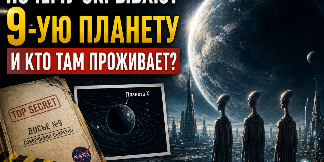 Тайна Девятой планеты: Почему НАСА скрывает Планету X и кто на самом деле управляет человечеством?
