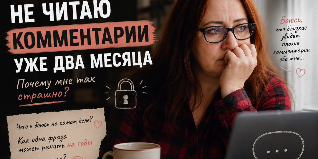 Я могу рассказать о своем весе всему интернету. Но не могу открыть комментарии