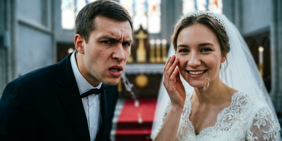 Жених плюнул мне в лицо прямо у алтаря. Моя улыбка заставила его врасплох. А когда на экран подключили видео он побледнел..