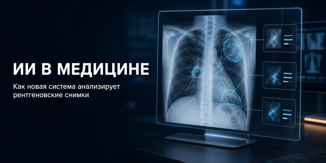 ИИ в медицине: объясняем, как новая система анализирует рентгеновские снимки