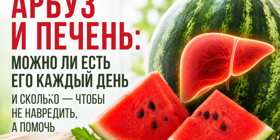 🍉 Арбуз и печень: можно ли есть его каждый день и сколько - чтобы не навредить, а помочь
