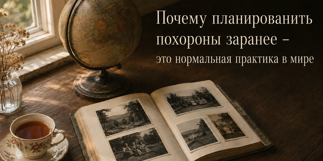 Почему похороны нужно планировать зарание и это нормальная практика во всем мире.