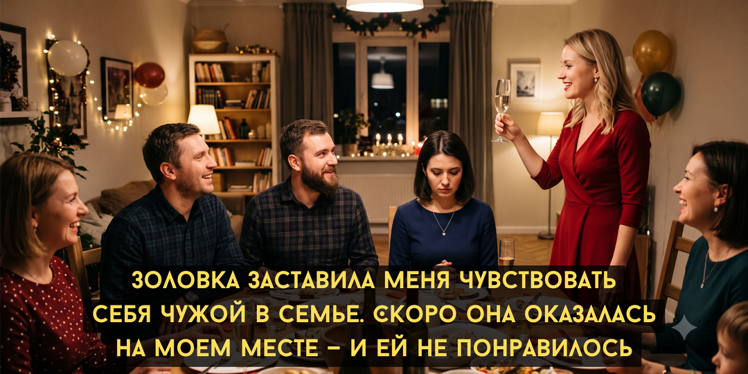 Золовка годами заставляла меня чувствовать себя чужой в семье. Скоро она оказалась на моем месте — и ей не понравилось