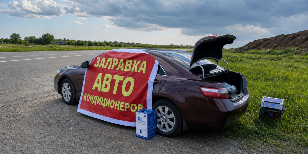 Дозаправка кондиционера на обочине: как она убивает компрессор