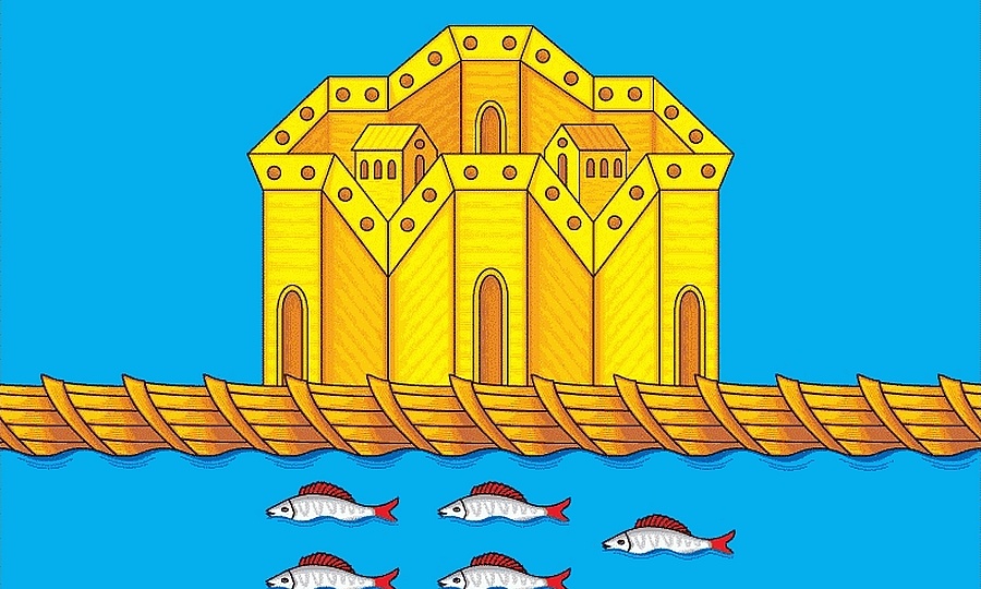 Куда плывёт город лодках: герб Свияжска и его история