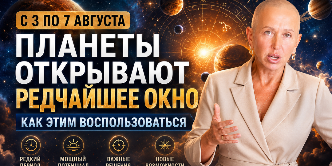 С 3 по 7 августа планеты открывают редчайшее окно. Как этим воспользоваться