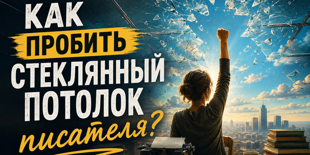 Стеклянный потолок писателя. Активности августа-2026