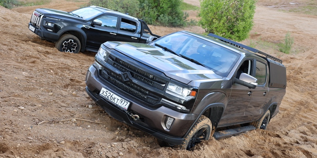 Сравнили Huanghai N7 и JAC T9: какой пикап лучше и почему?