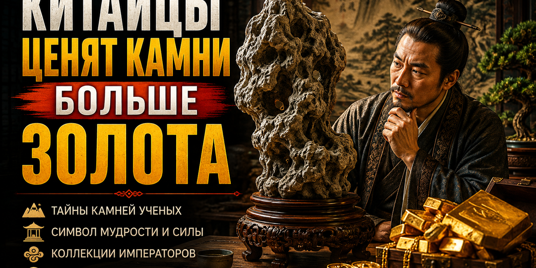 Почему в Китае ценили камни дороже золота?