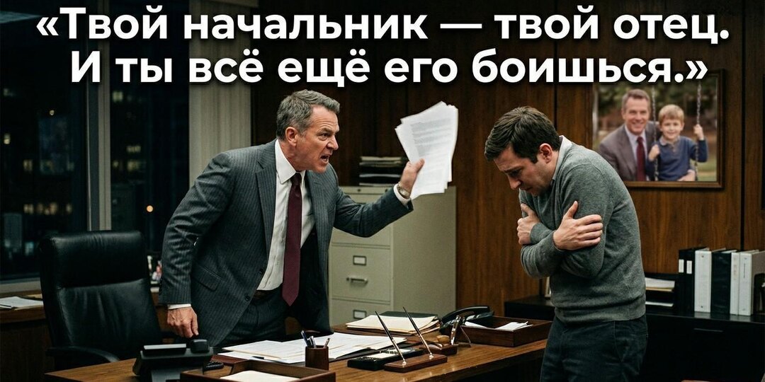 Ты бесишь начальника? Виноват папа. Как детство ломает карьеру