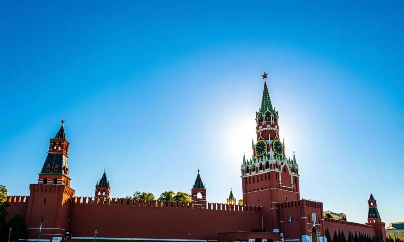 Всю историю Московского Кремля показали в двухминутном ролике