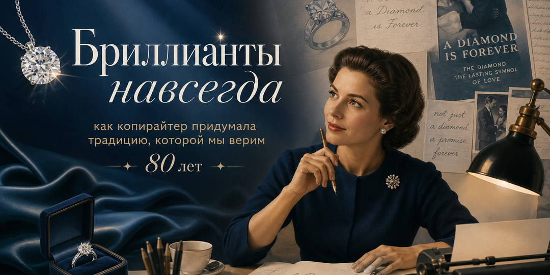 «Бриллианты навсегда»: как копирайтер придумала традицию, которой мы верим 80 лет