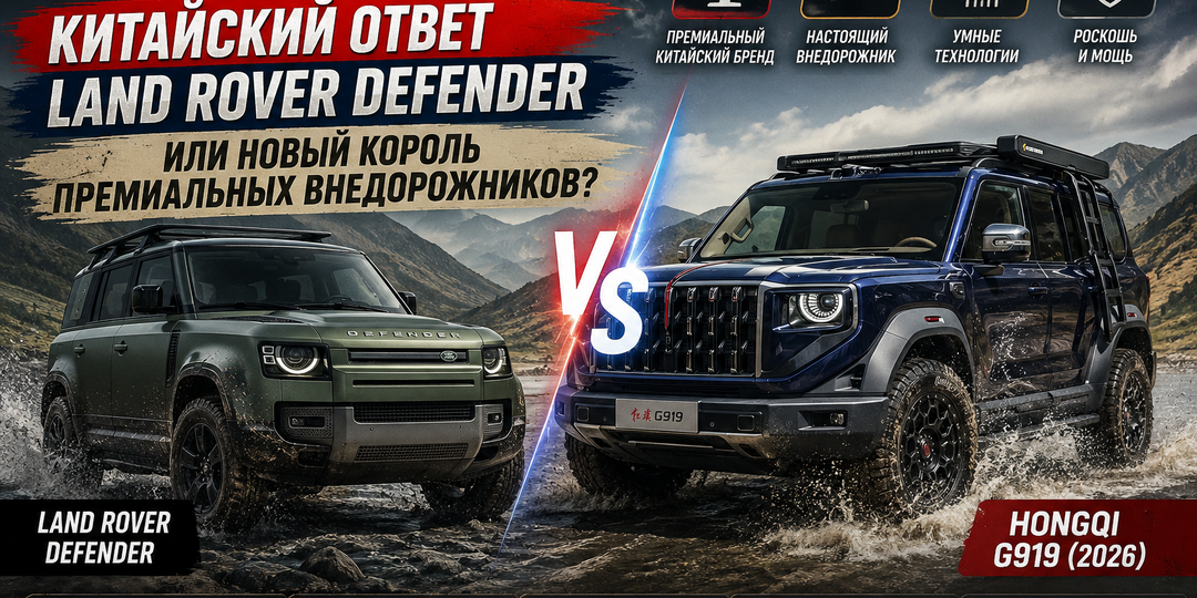 Hongqi G919 (2026) — китайский ответ Land Rover Defender или новый король премиальных внедорожников? 🔥🚙🇨🇳